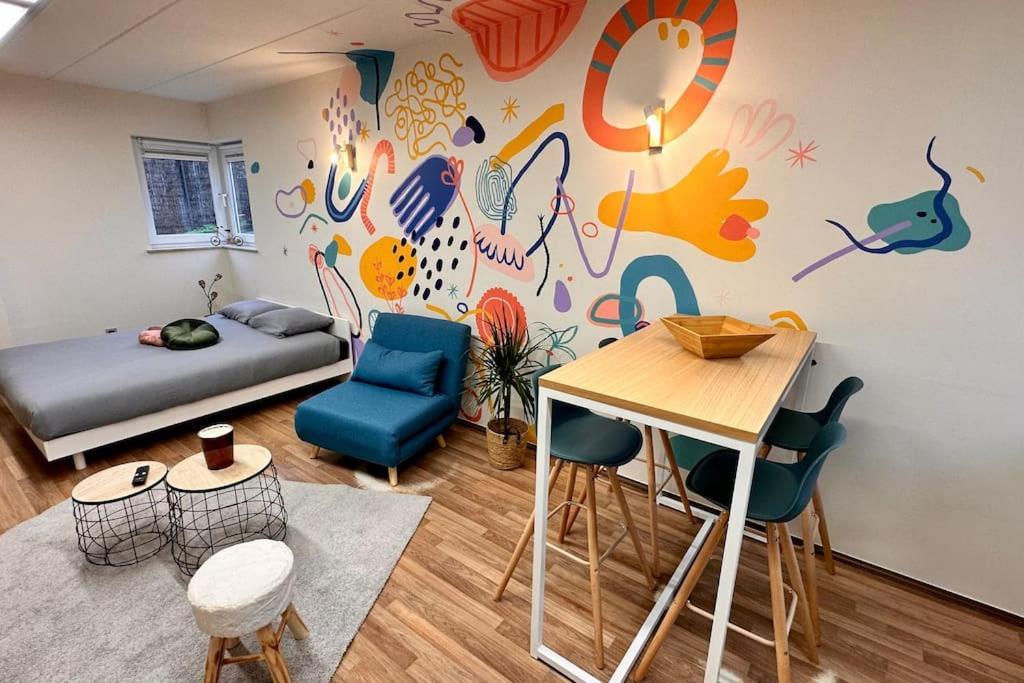 La Fresque D'Heloise - Appartement 1 Chambre 2 Lits Doubles Peruwelz Экстерьер фото